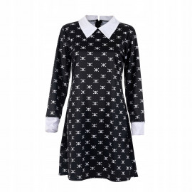 Dětský kostým Wednesday bones 134-146 XL