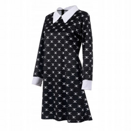 Dětský kostým Wednesday bones 134-146 XL