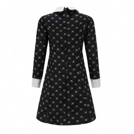 Dětský kostým Wednesday bones 116-122 M