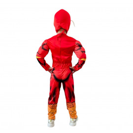 Dětský kostým Svalnatý Flash s maskou 98-110 S