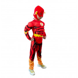 Dětský kostým Svalnatý Flash s maskou 122 - 134 L