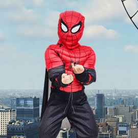 Dětský kostým Spiderman s maskou Premium 122-134 L
