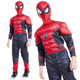 Dětský kostým Spiderman s maskou Premium 134-146 XL