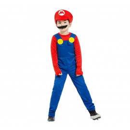 Dětský kostým Super Mario Mario 122-134 L Dětský kostým Super Mario Mario 122-134 L
