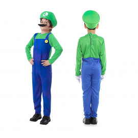 Dětský kostým Super Mario Luigi 110-122 M