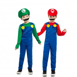 Dětský kostým Super Mario Luigi 122-134 L
