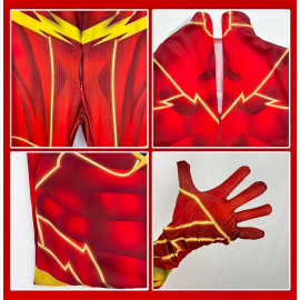 Dětský kostým Avengers Flash s maskou 134-146 XL Dětský kostým Avengers Flash s maskou 134-146 XL