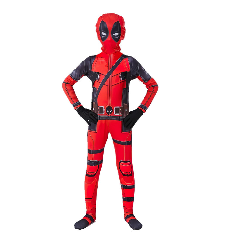 Dětský kostým Deadpool s maskou 134-146 XL