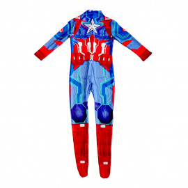 Dětský kostým Superhrdina Kapitán Amerika s maskou 110-122 M Dětský kostým Superhrdina Kapitán Amerika s maskou 110-122 M