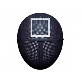 Kostým Squid game - Hra na oliheň Dozorce s maskou a rukavicemi XL