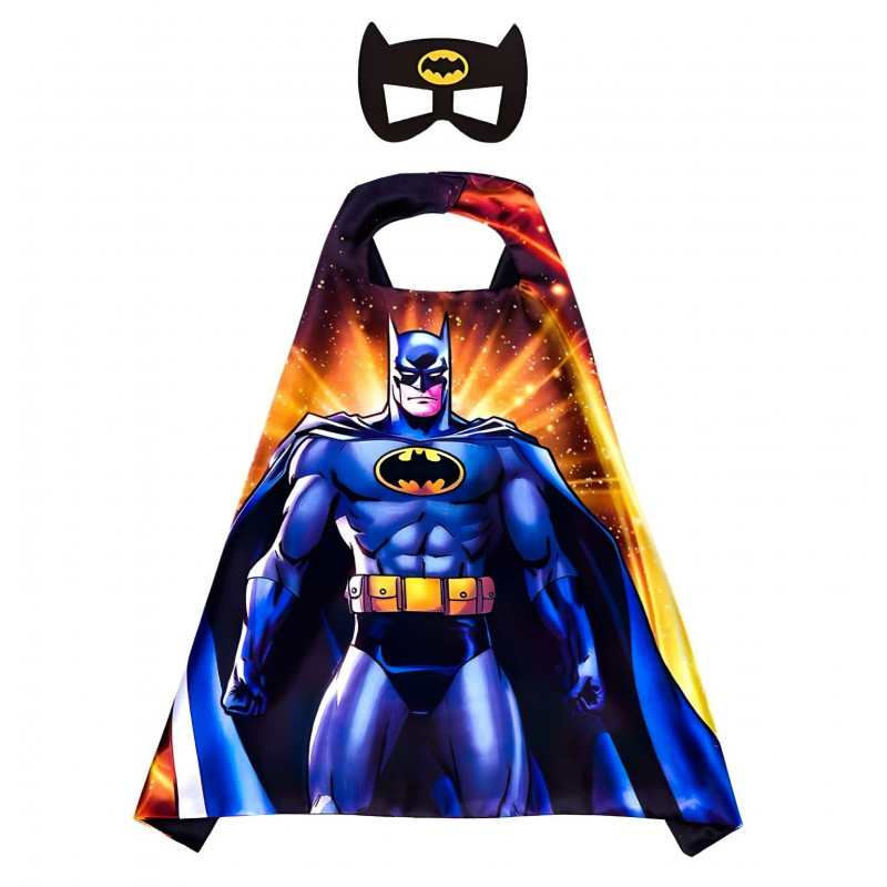 Dětský karnevalový převlek Avengers Superhrdina Batman 2v1 Dětský karnevalový převlek Avengers Superhrdina Batman 2v1