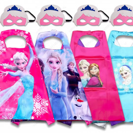 Dětský karnevalový převlek Frozen Elsa Královna 2v1