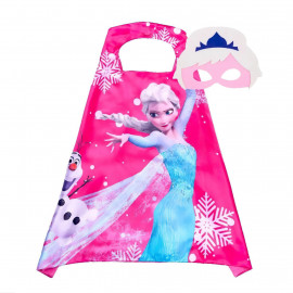 Dětský karnevalový převlek Frozen Elsa Královna 2v1