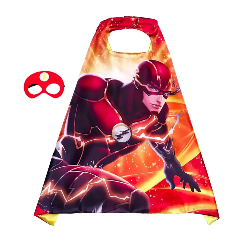 Dětský karnevalový převlek Superhrdina Flash 2v1 Dětský karnevalový převlek Superhrdina Flash 2v1