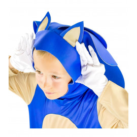Dětský kostým Sonic s maskou a rukavicemi 128-134 L Dětský kostým Sonic s maskou a rukavicemi 128-134 L
