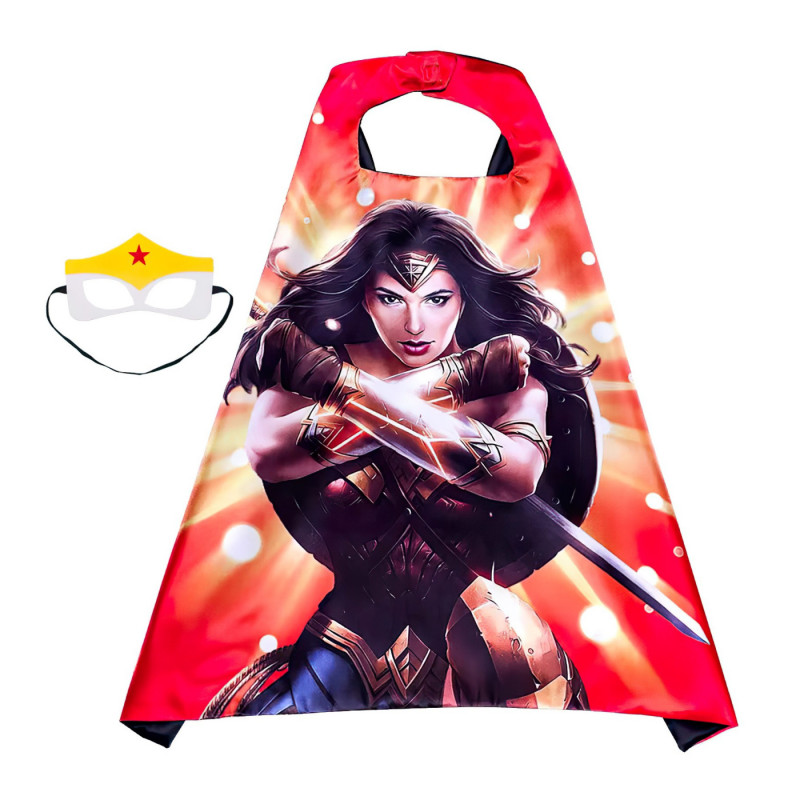 Dětský karnevalový převlek Superhrdinka Wonder Woman 2v1 Dětský karnevalový převlek Superhrdinka Wonder Woman 2v1