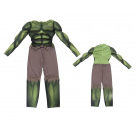 Dětský kostým Svalnatý Hulk s maskou 110-122 M