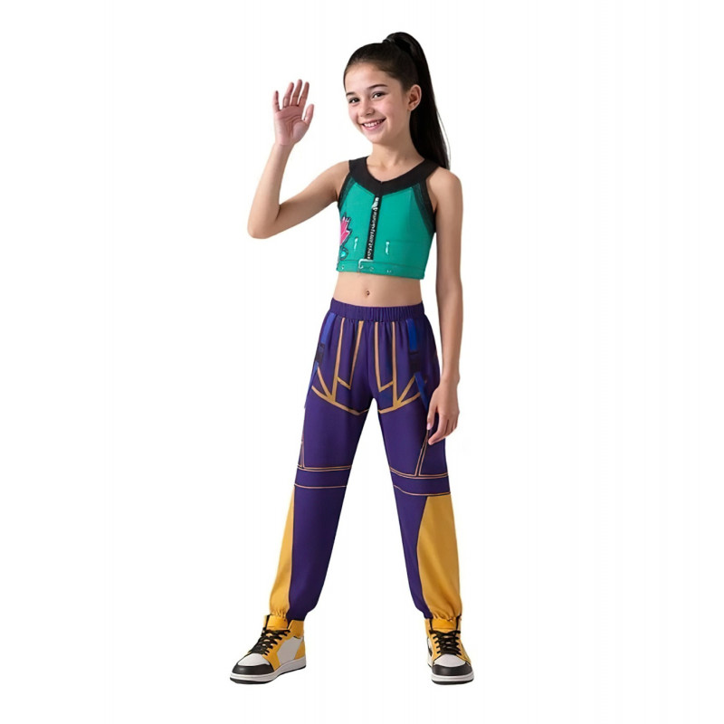 Dětský kostým Demon Hunters K-pop Zoey 122-134 L