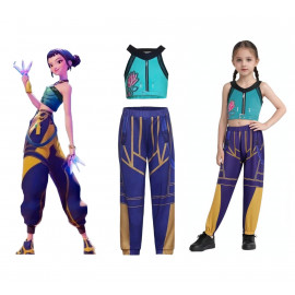 Dětský kostým Demon Hunters K-pop Zoey 122-134 L