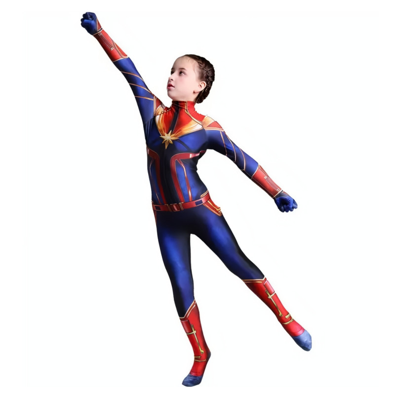 Dětský kostým Superhrdinka Captain Marvel 122-134 L