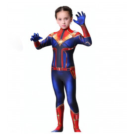 Dětský kostým Superhrdinka Captain Marvel 122-134 L