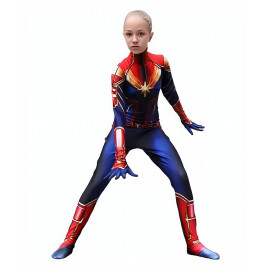 Dětský kostým Superhrdinka Captain Marvel 122-134 L