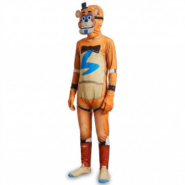Dětský kostým Five Nights at Freddys Glamrock Freddy Security Breach 134-146 XL