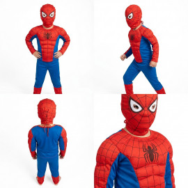 Dětský kostým Spiderman Muscle 122-134 L