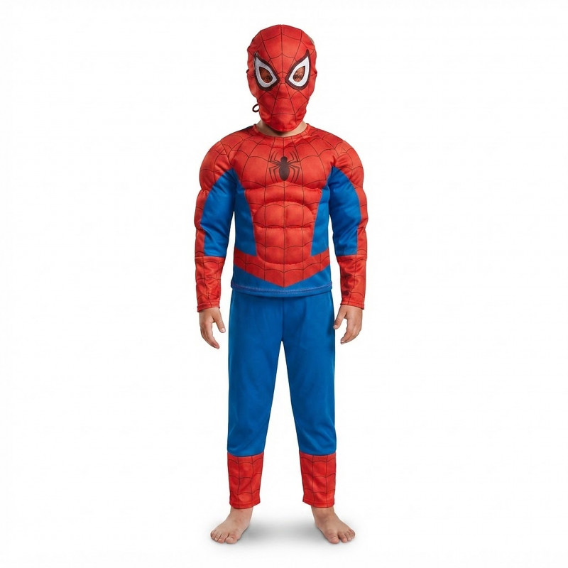 Dětský kostým Spiderman Muscle 122-134 L