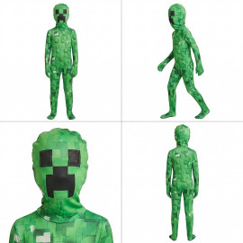 Dětský kostým Minecraft Creeper Premium s maskou 122-134 L