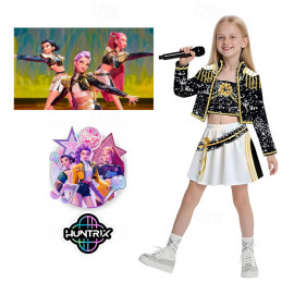 Dětský kostým Demon Hunters K-pop Mira Glamour 122-134 L