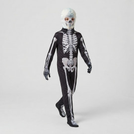Dětský karnevalový kostým kostra Scary Skeleton 122-134 L