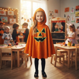 Dětský karnevalový převlek Orange Halloween Scary Pumpkin