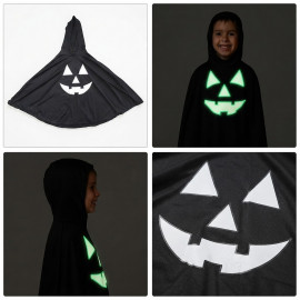 Dětský karnevalový převlek Black Halloween Scary Pumpkin