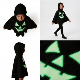 Dětský karnevalový převlek Black Halloween Scary Pumpkin