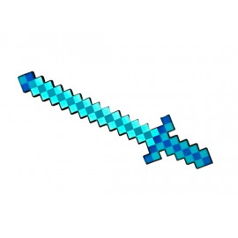 Diamantový meč Minecraft 60 cm pěnový