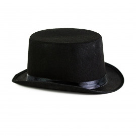 Karnevalový cylindr černý Karnevalový cylindr černý