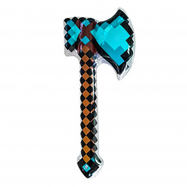 Diamantová sekera Minecraft 70 cm nafukovací