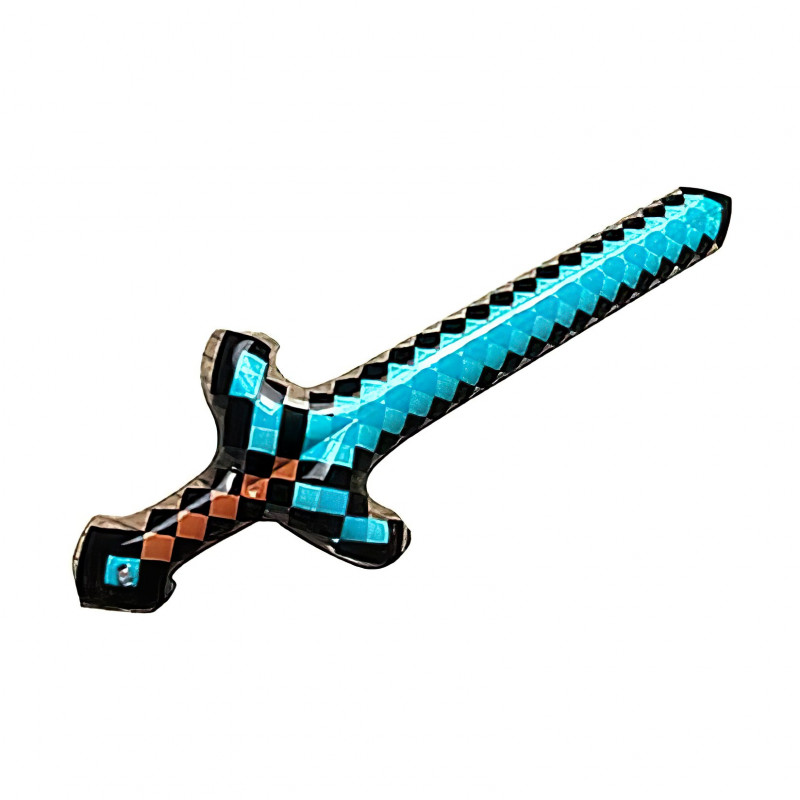 Diamantový meč Minecraft 60 cm nafukovací Diamantový meč Minecraft 60 cm nafukovací