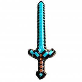 Diamantový meč Minecraft 60 cm nafukovací