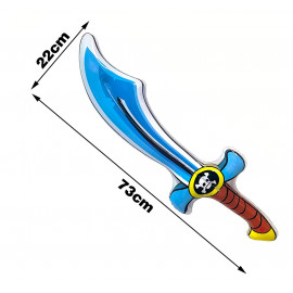 Nafukovací pirátská Šavle 73 cm Nafukovací pirátská Šavle 73 cm