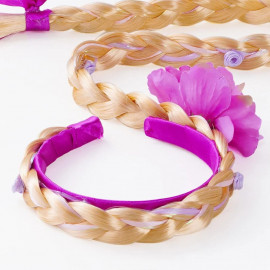 Locika čelenka s copánkem a ozdobami