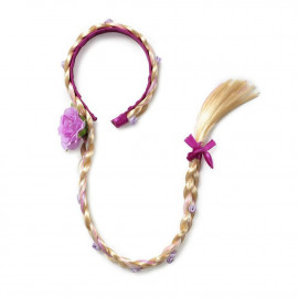 Locika čelenka s copánkem a ozdobami