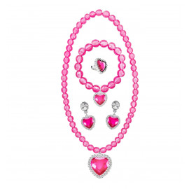 Anna Frozen Velká sada doplňků s copánkem a šperky 9v1