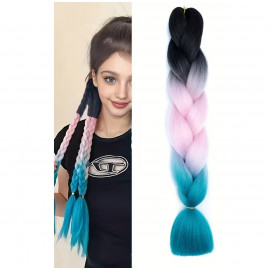 Pletený copánek Jumbo Fantasy 60cm