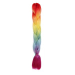 Pletený copánek Jumbo Rainbow 60cm