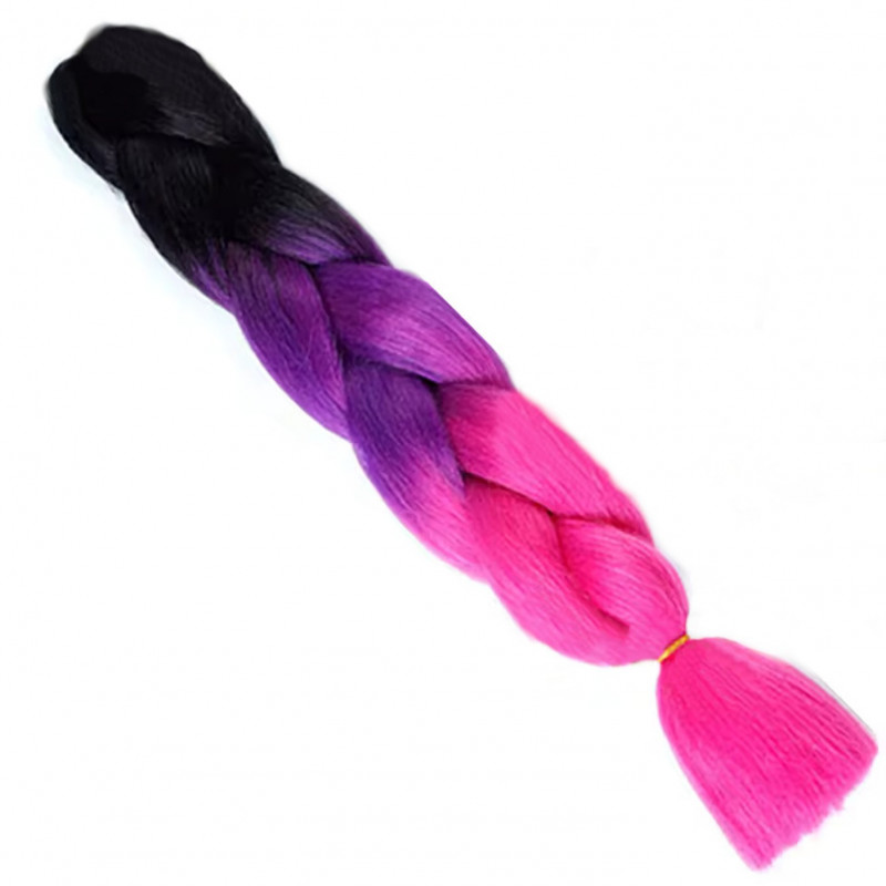 Pletený copánek Jumbo Unicorn 60cm