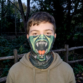 Nákrčník SCARY Cravat Green Werewolf