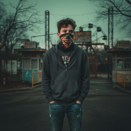 Nákrčník SCARY Cravat Pennywise