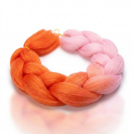 Pletený copánek Jumbo Princess 60cm